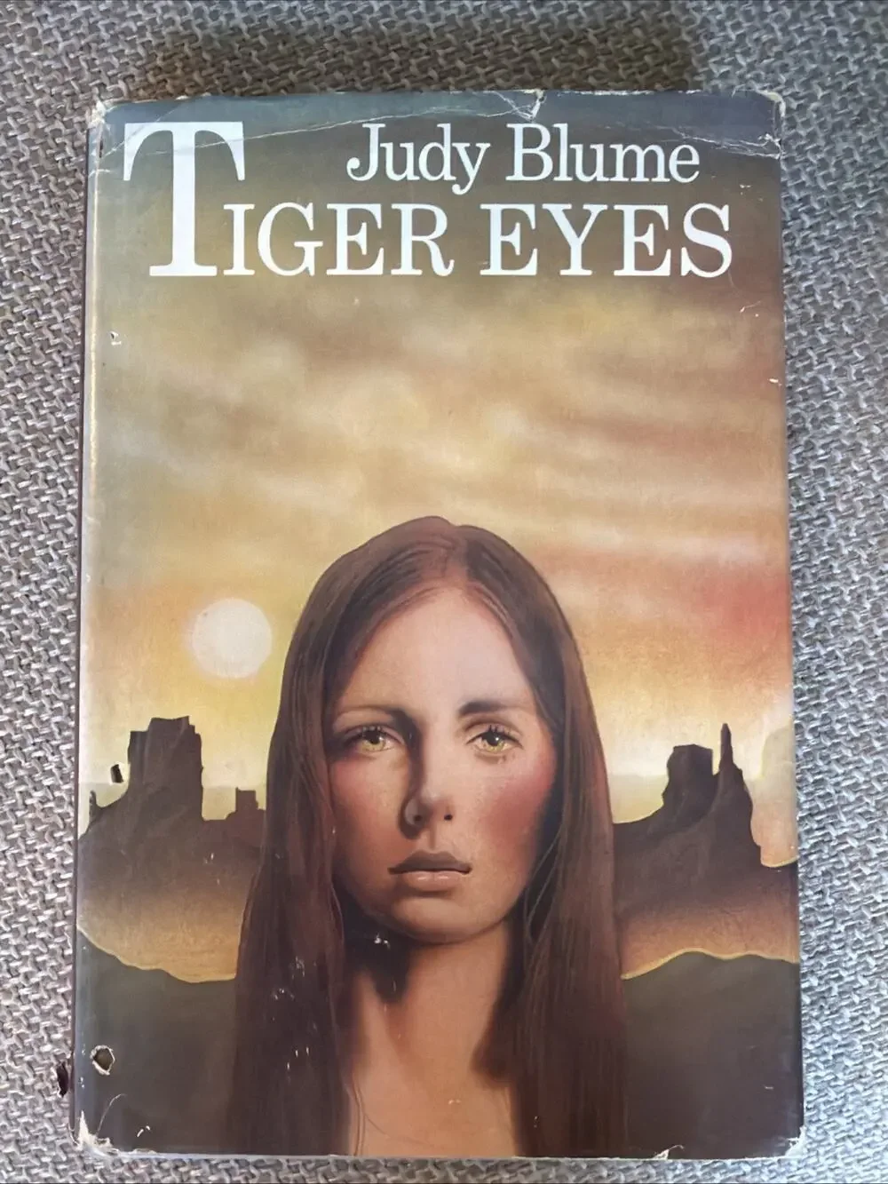 Judy Blume Tiger Eyes 1981 First Edition Hardcover Young Adult Novel